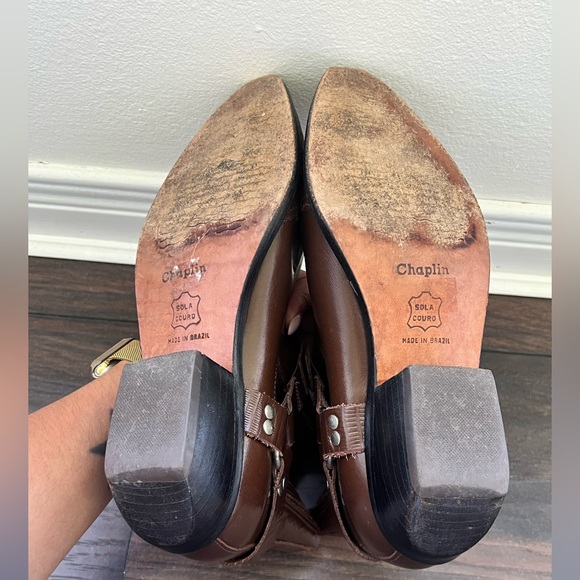 Chaplin 100% leather booties made in Brazil - Picture 4 of 4